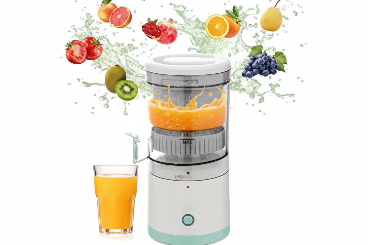 Electric Citrus Juicer – One-Touch Juicing for Oranges, Lemons & Citrus Fruits