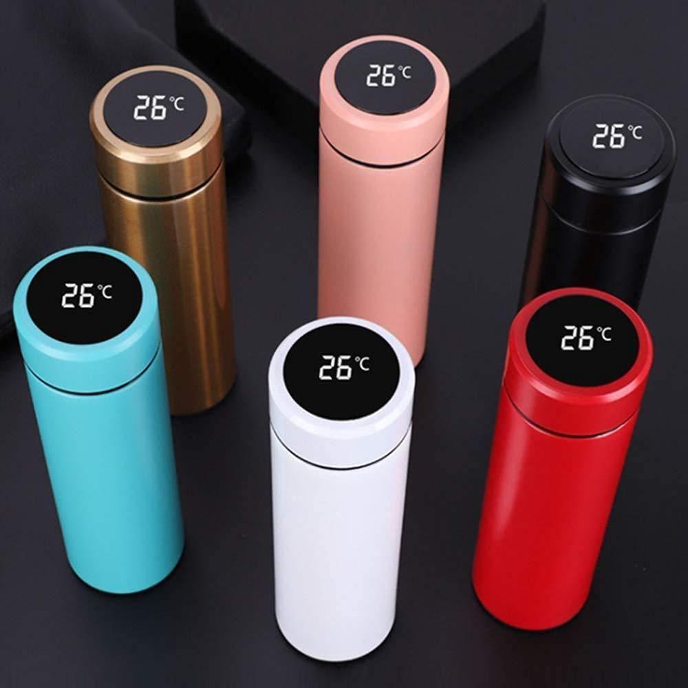 Smart Temperature Display Vacuum Flask – Keeps Drinks Hot or Cold (Pack of 1)