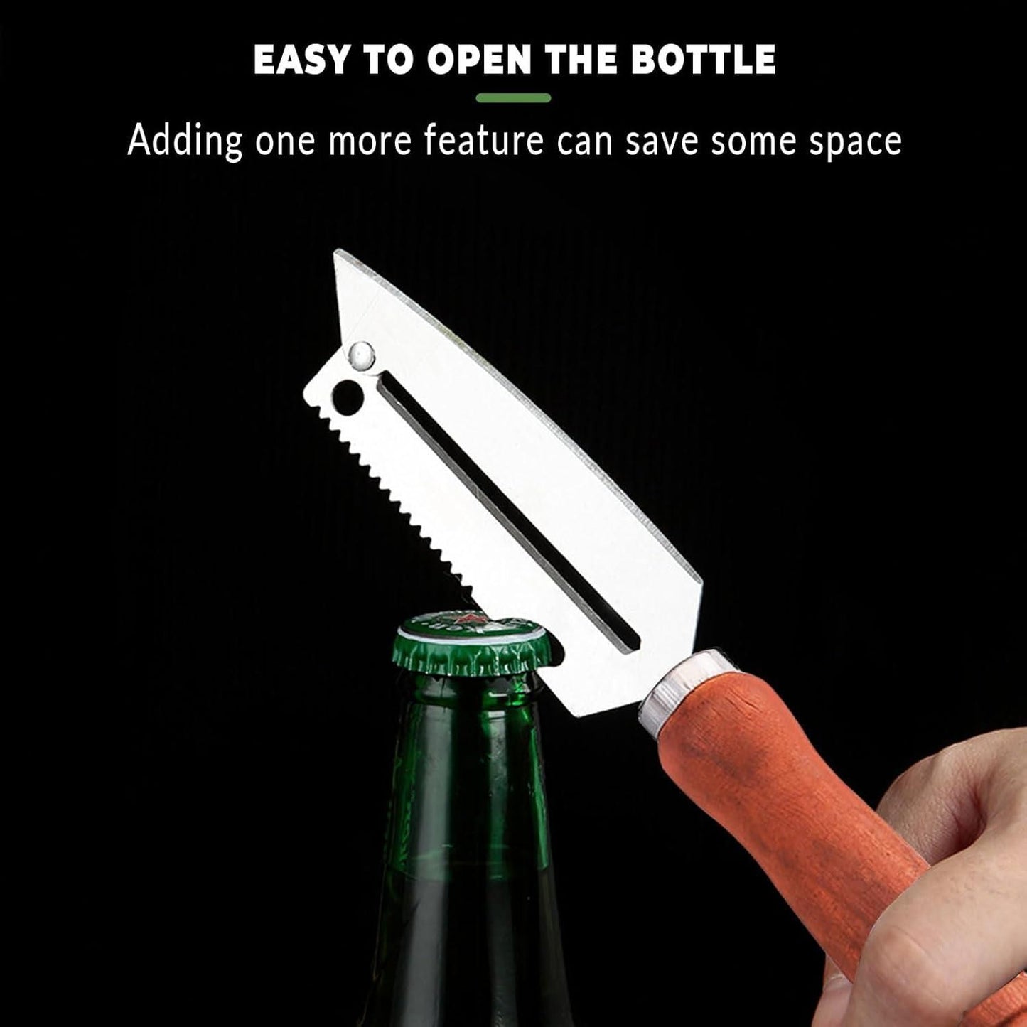 3-in-1 Kitchen Peeling Knife – Peeler, Cutter & Bottle Opener