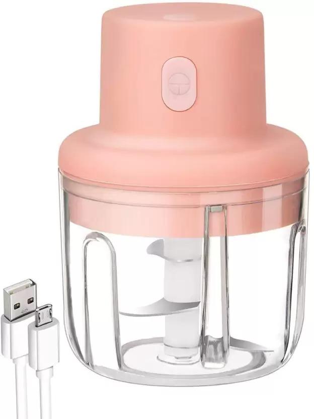 Electric Mini Garlic & Vegetable Chopper (250 ml, USB Powered)