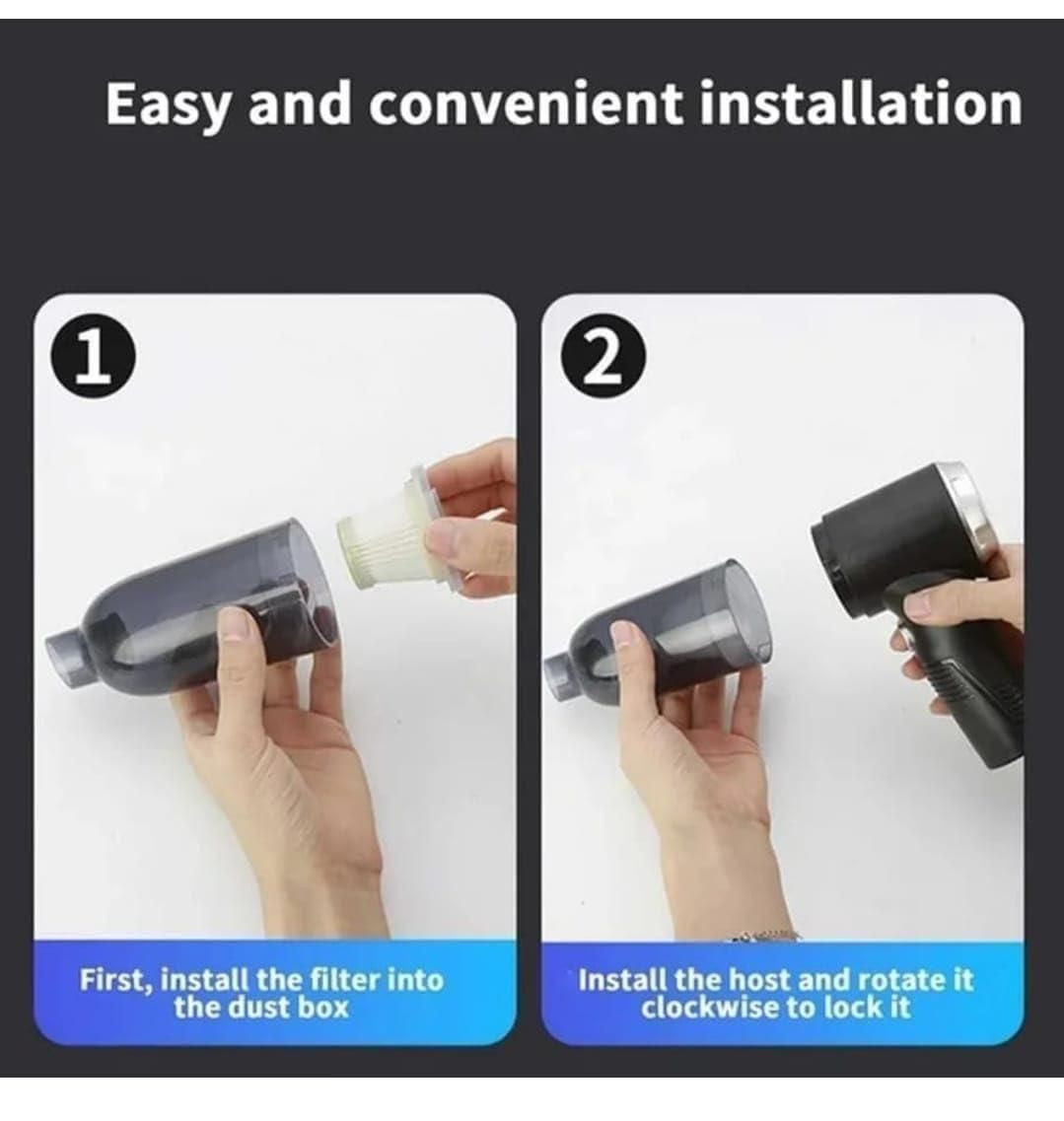 Portable Wireless Vacuum Cleaner for Kitchen & Home