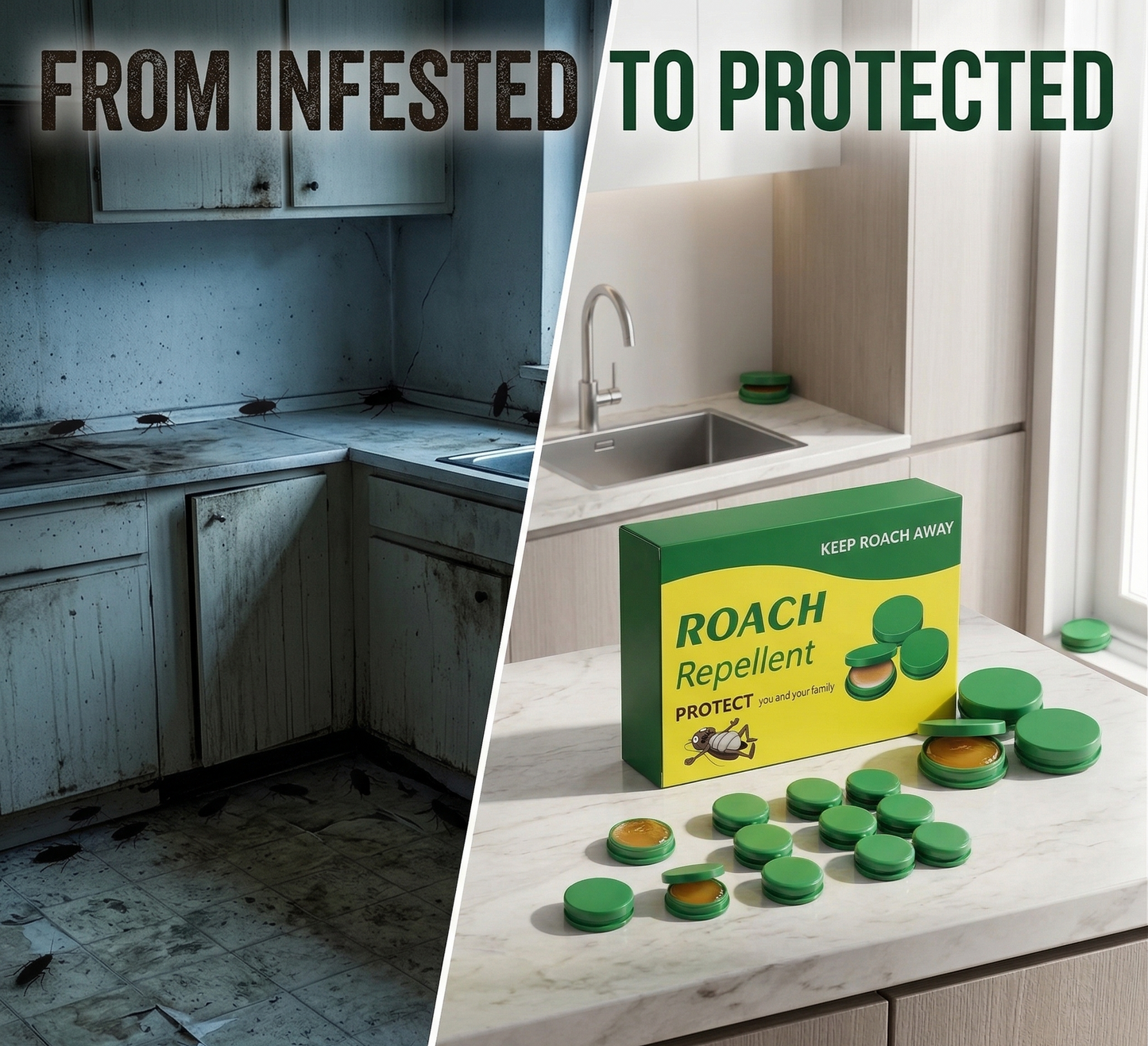 Cockroach Killer Gel for Kitchen & Home – Available in Pack of 2, 4 & 8